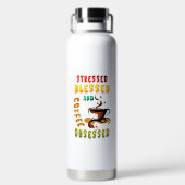 gesegnet und getrunken trinkflasche (Rückseite)