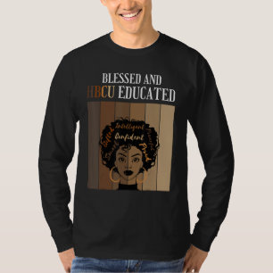 Gesegnet und HBCU lehrte historische schwarze Uni T-Shirt
