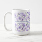 Gesegnet und hochgelobt kaffeetasse (Links)