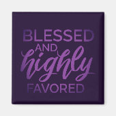 Gesegnet und hochgelobt magnet (Vorne)