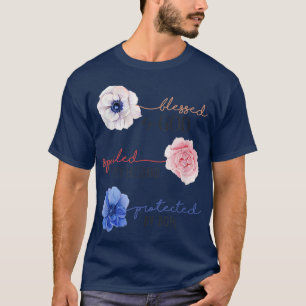 Gesegnet von Gott verwöhnt von meinem Ehemann gesc T-Shirt