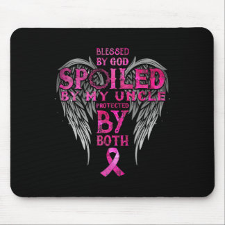 Gesegnet von Gott, verwöhnt von meinem Onkel gesch Mousepad