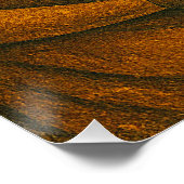 Gesegnet von Jesus afroamerikanischem Glossenplaka Poster (Ecke)