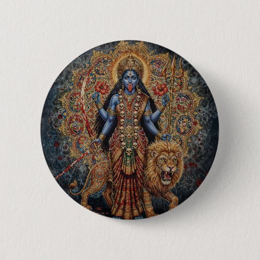 Gesegnet von Kali Button (Vorderseite)