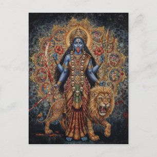 Gesegnet von Kali Postkarte