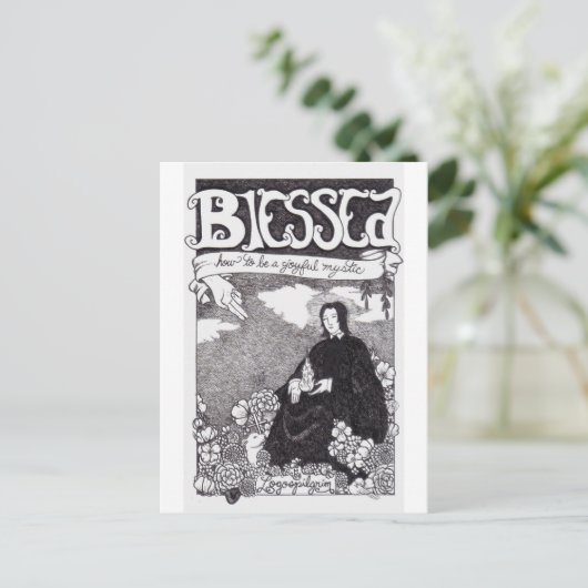 Gesegnet von Logospilgrim Postkarte (Stehend Vorderseite)
