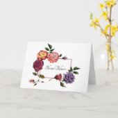 Gesegnete Beltane Rose Faltkarte Karte (Gelbe Blume)