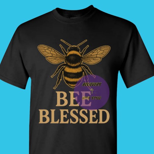 Gesegnete Biene - Christlich T-Shirt
