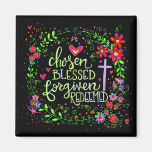 Gesegnete Blume des Hübschen Osters Magnet