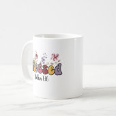 Gesegnete Christliche Kaffee-Tasse Kaffeetasse (Vorderseite Links)