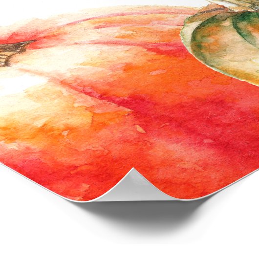 Gesegnete Ernte - Erntedank Poster (Ecke)