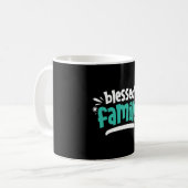 Gesegnete Familie Kaffeetasse (Vorderseite Links)