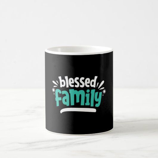 Gesegnete Familie Kaffeetasse (Mittel)