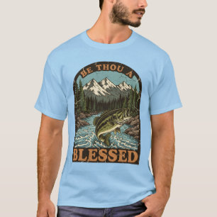 Gesegnete Fischeszene T-Shirt