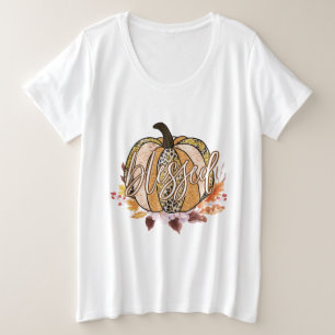 Gesegnete Frauen Große Größe T-Shirt
