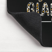 Gesegnete glammie Oma Großmutter süßer Leopard Mousepad (Ecke)