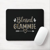 Gesegnete glammie Oma Großmutter süßer Leopard Mousepad (Mit Mouse)