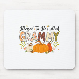 Gesegnete Grammy-Kürbis-Herbst-Dankfest Mo Mousepad