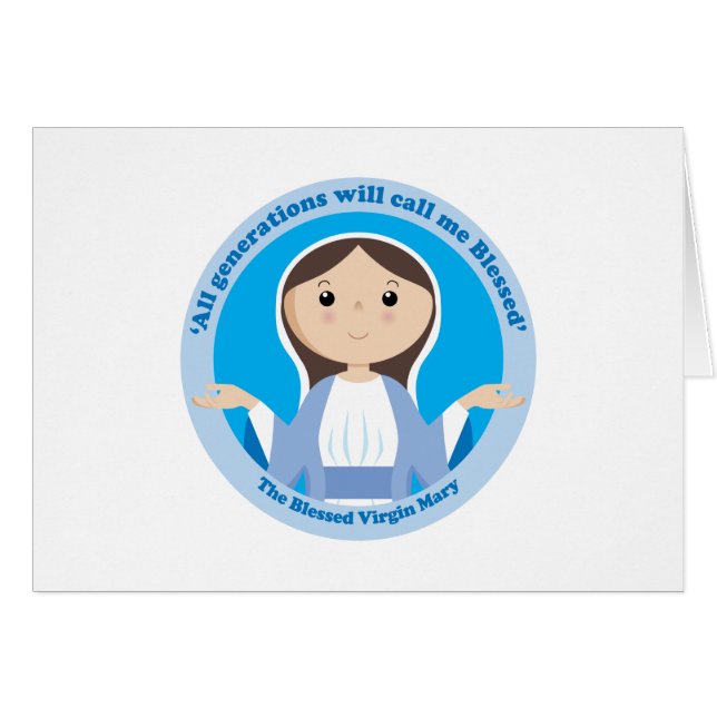 Gesegnete Jungfrau Mary (Vorderseite (Horizontal))