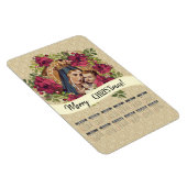 Gesegnete Jungfrau Mary Calendar Religiös Magnet (Rechte Seite)