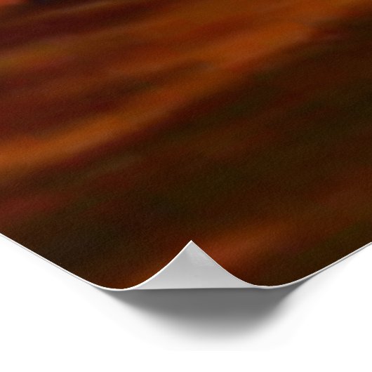 Gesegnete Jungfrau Mary Calvary Print Poster (Ecke)