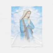 Gesegnete Jungfrau-Mary-Fleece-Decke Fleecedecke (Vorderseite)