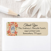 Gesegnete Jungfrau Mary Floral Vielen Dank (Insitu)