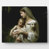 Gesegnete Jungfrau Mary - Gottesmutter Fotoplatte (Vorderseite)