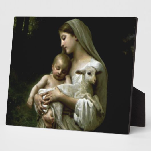 Gesegnete Jungfrau Mary - Gottesmutter Fotoplatte (Seite)