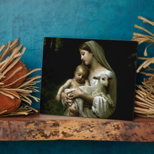 Gesegnete Jungfrau Mary - Gottesmutter Fotoplatte (Seite)