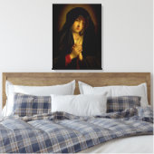 Gesegnete Jungfrau Mary - Gottesmutter Leinwanddruck (Insitu (Schlafzimmer))