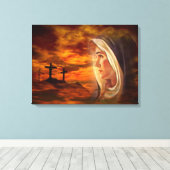 Gesegnete Jungfrau Mary - Gottesmutter Leinwanddruck (Insitu (Holzboden))