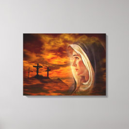 Gesegnete Jungfrau Mary - Gottesmutter Leinwanddruck