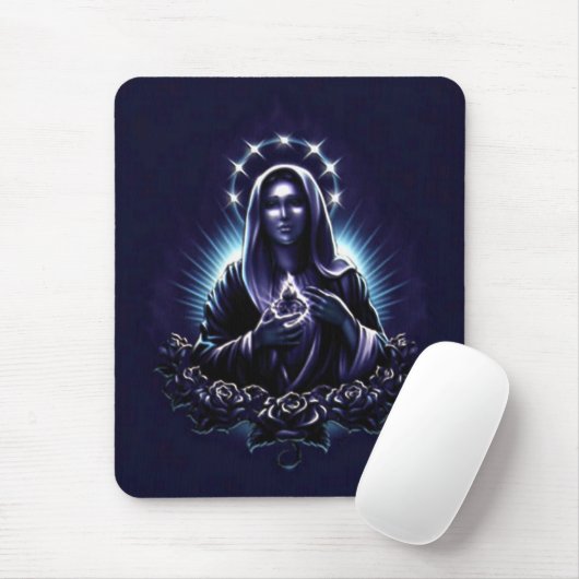 Gesegnete Jungfrau Mary - Gottesmutter Mousepad (Mit Mouse)