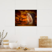 Gesegnete Jungfrau Mary - Gottesmutter Poster (Küche)