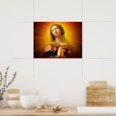 Gesegnete Jungfrau Mary - Gottesmutter Poster (Küche)