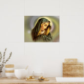 Gesegnete Jungfrau Mary - Gottesmutter Poster (Küche)