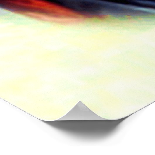 Gesegnete Jungfrau Mary - Gottesmutter Poster (Ecke)