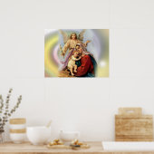 Gesegnete Jungfrau Mary - Gottesmutter Poster (Küche)