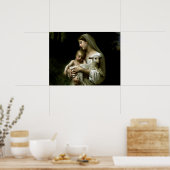 Gesegnete Jungfrau Mary - Gottesmutter Poster (Küche)