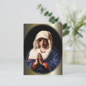 Gesegnete Jungfrau Mary - Gottesmutter Postkarte (Stehend Vorderseite)