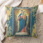Gesegnete Jungfrau Mary Help Christians Baby Jesus Kissen (Decke)
