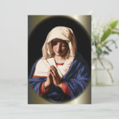 Gesegnete Jungfrau Mary im Gebet (Stehend Vorderseite)