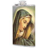 Gesegnete Jungfrau Mary im Gebet Flachmann (Links)