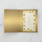 Gesegnete Jungfrau Mary Immakulieren Herz Religiös Karte (Innenseite)