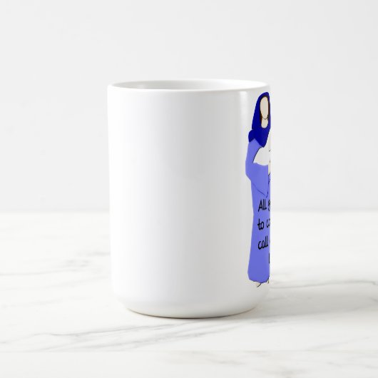 Gesegnete Jungfrau-Mary-Kaffeetasse Kaffeetasse (Mittel)