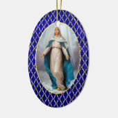Gesegnete Jungfrau Mary Keramikornament (Links)
