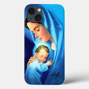 Gesegnete Jungfrau Mary mit dem Baby Jesus Case-Mate iPhone Hülle