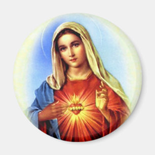 Gesegnete Jungfrau Mary - Mutter des Gottes Magnet