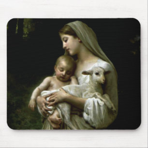 Gesegnete Jungfrau Mary - Mutter des Gottes Mousepad